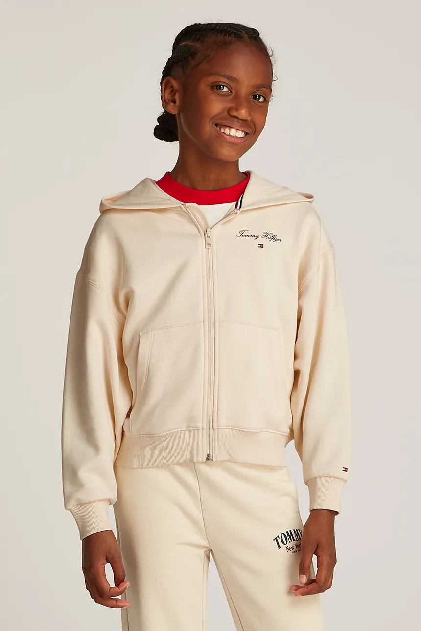 

Детская толстовка Tommy Hilfiger, бежевый