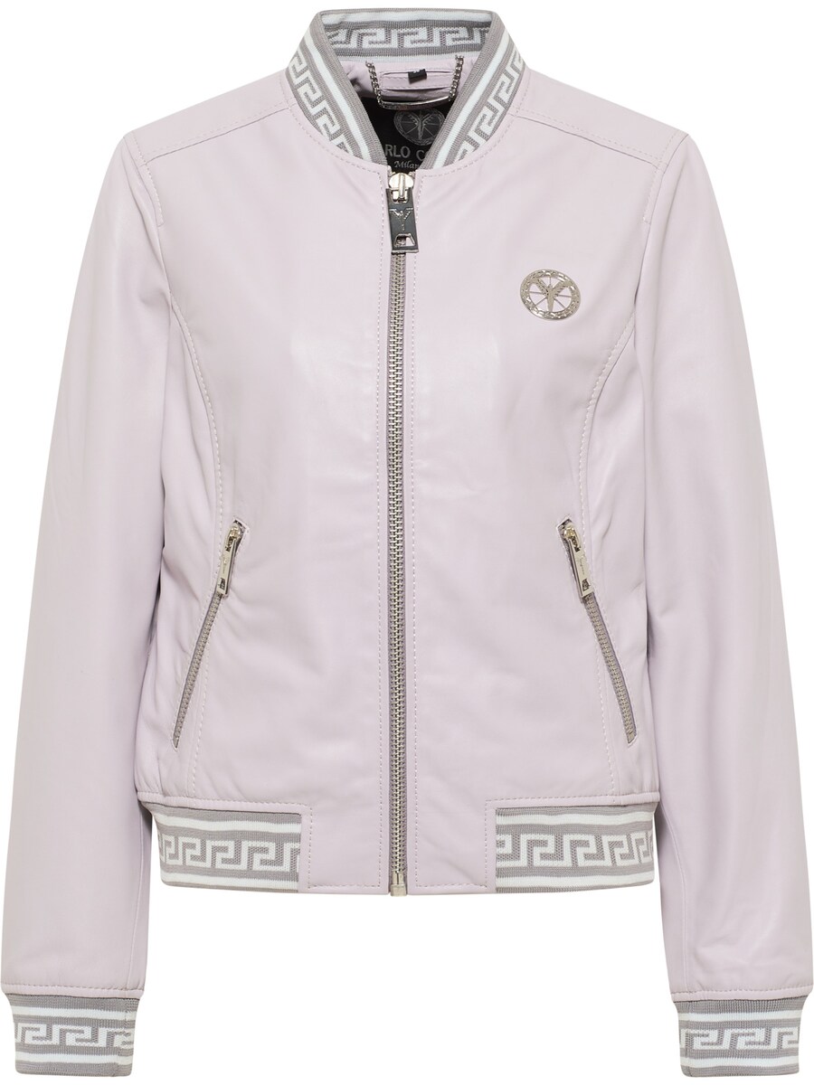 

Кожаная куртка Carlo Colucci Between-Season Jacket Colton-L, цвет plum/lilac