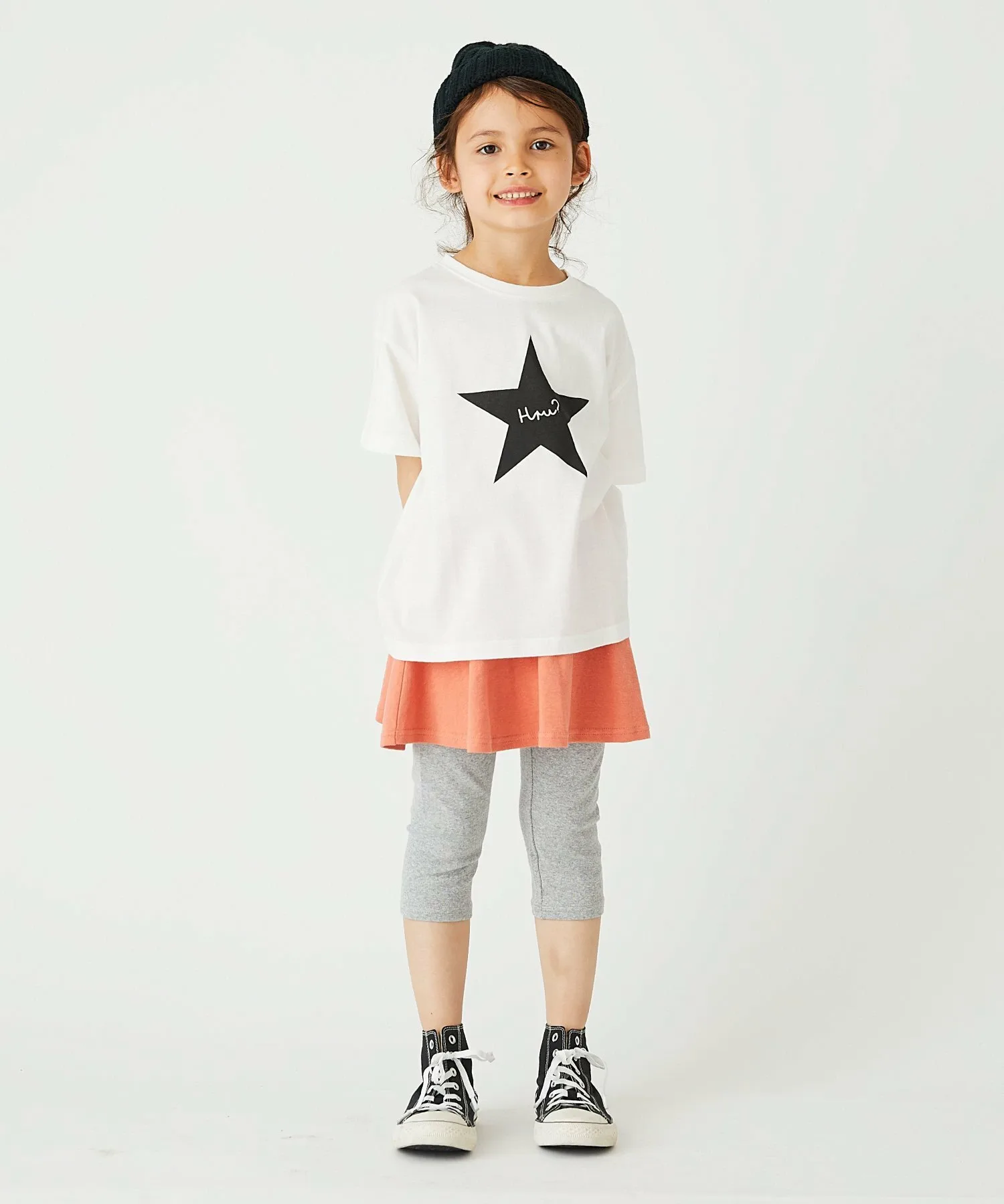 Юбка юбки из эластичного материала шириной 6 дюймов Ever Closet, Orange pink x gray — фото 2