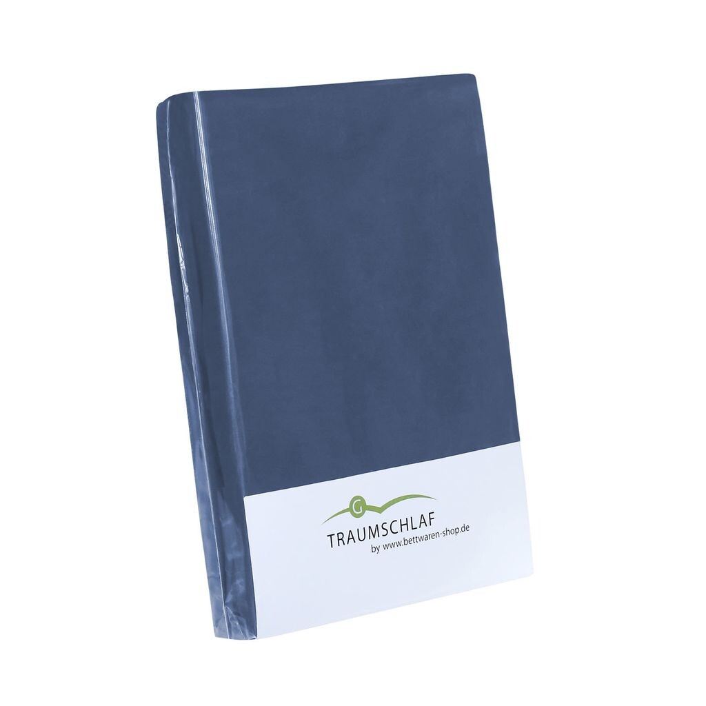 

Простыня Dream Sleep на приталенном трикотаже с эластаном стрейч 180х200 - 200х220 см, темно-синяя Traumschlaf, Синий, Простыня Dream Sleep на приталенном трикотаже с эластаном стрейч 180х200 - 200х220 см, темно-синяя Traumschlaf