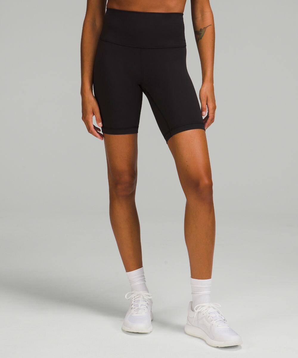 

Шорты Wunder Train с высокой посадкой Lululemon, черный