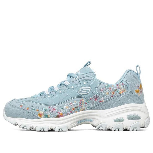 

Кроссовки (WMNS) Skechers D'Lites 1.0 Low-TopRunning Shoes Blue, синий