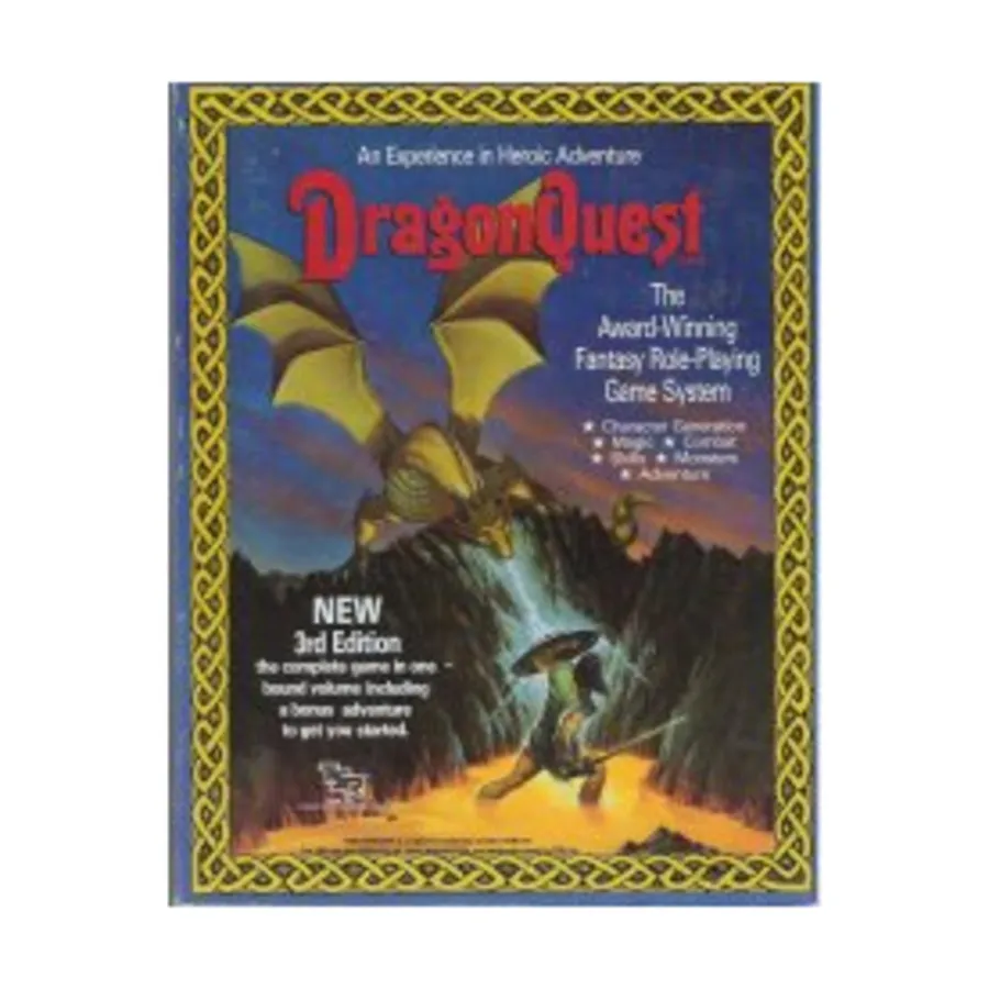 

DragonQuest (3rd Edition), DragonQuest (TSR), мягкая обложка