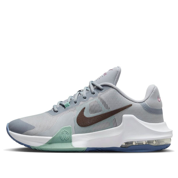 

Кроссовки air max impact 4 'wolf grey burgundy crush' Nike, серый