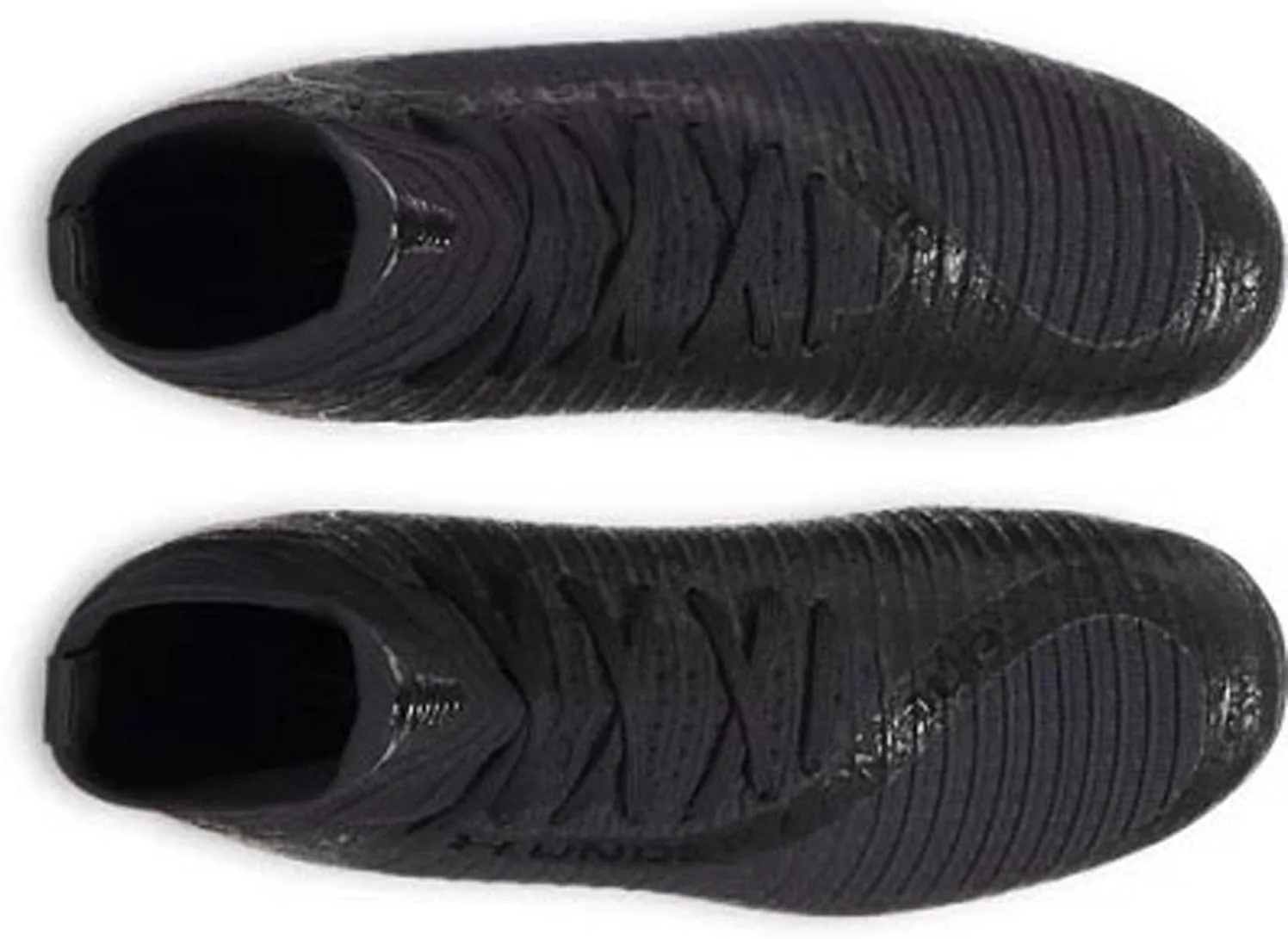 Футбольные бутсы Under Armour для мужчин Highlight 2 MC Knit - стелька с высокой отдачей SuperFoam, черный — фото 3