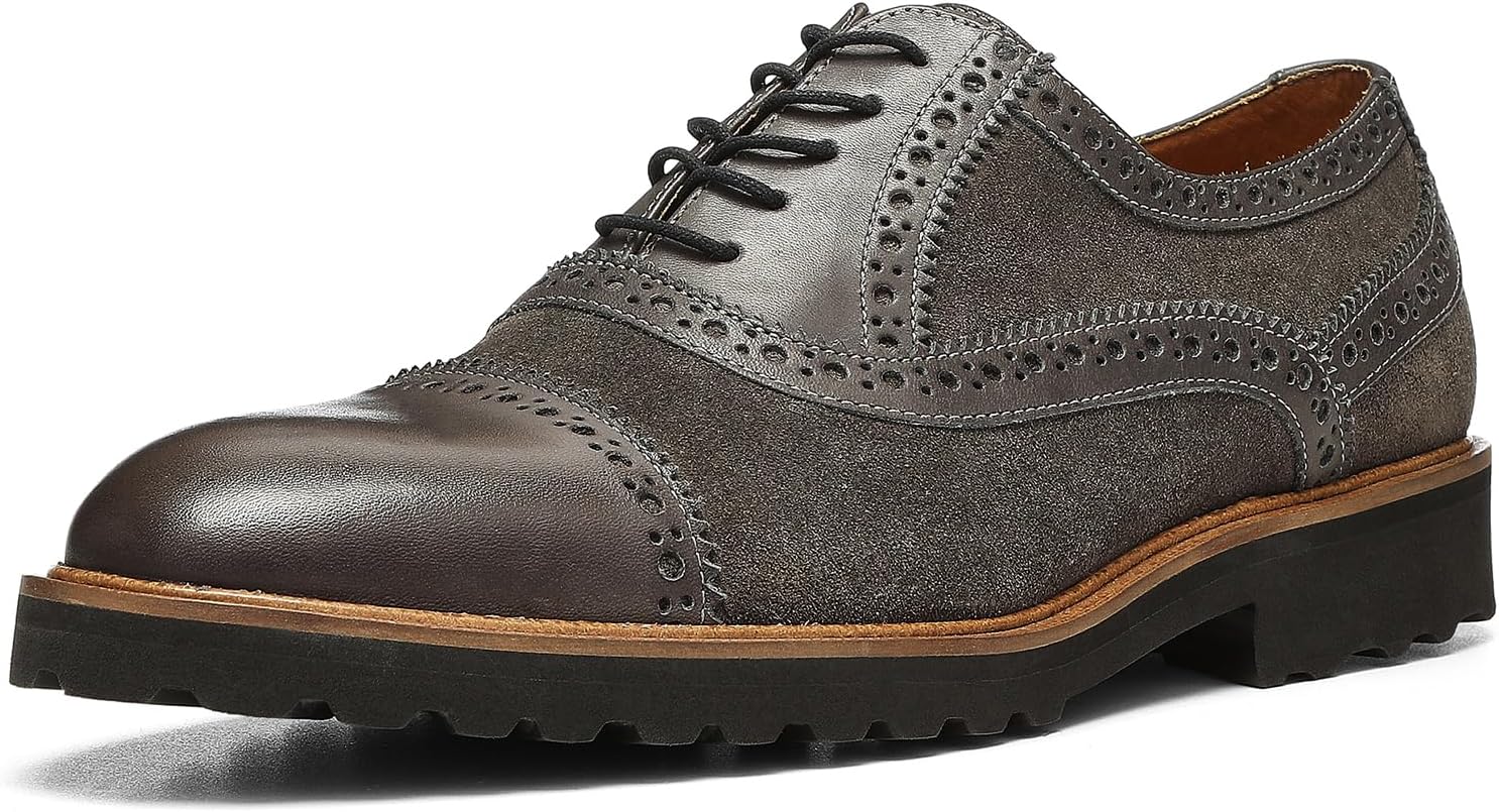 

Мужские оксфорды Donald J Pliner Jordin из замши, темно-серый