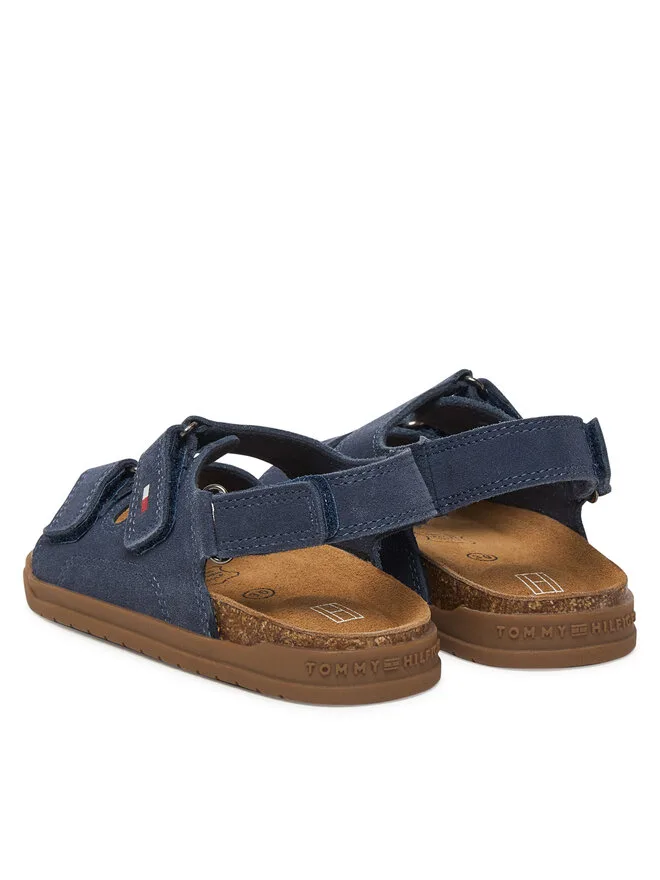 Tommy Hilfiger Сандалии T3X2-34394-1899806 S, темно-синие — фото 3