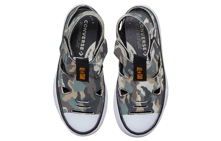 Сандалии Converse Chuck Taylor All Star Superplay Sandal 'Black Green', зеленый — фото 4