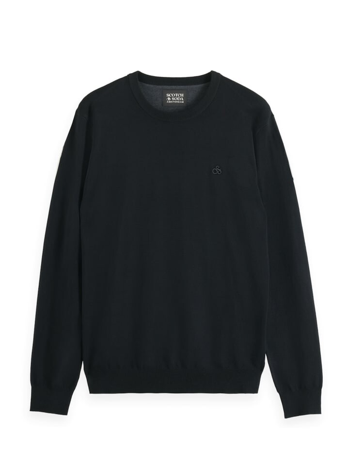 

Пуловер Scotch & Soda CORE, черный