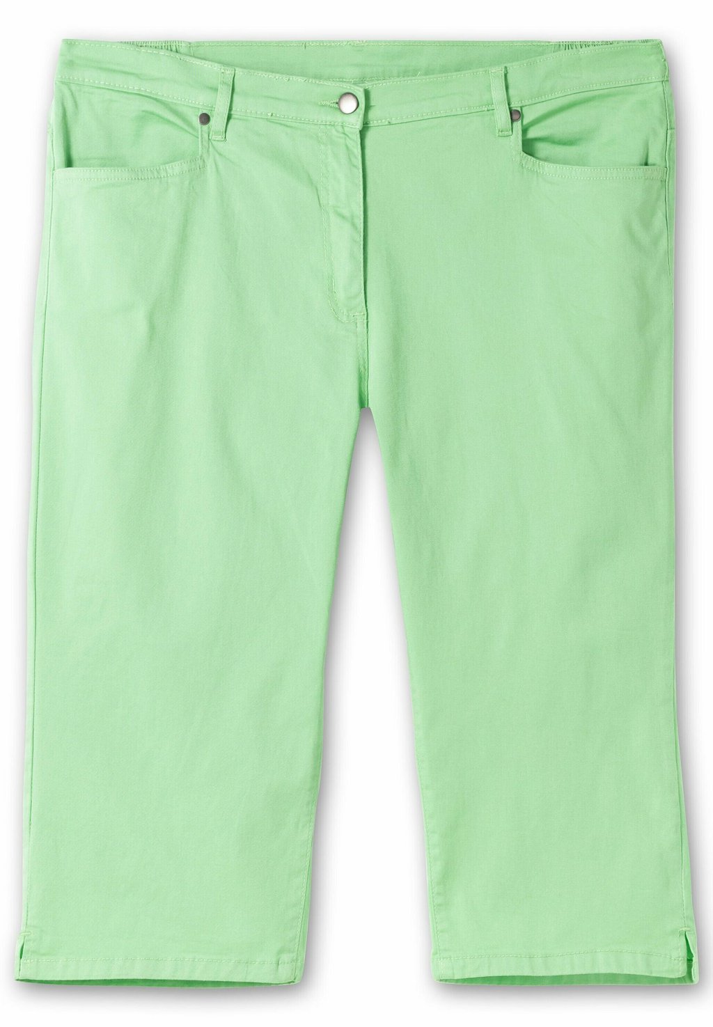 

Джинсовые шорты CAPRI Sheego, светло-зеленый