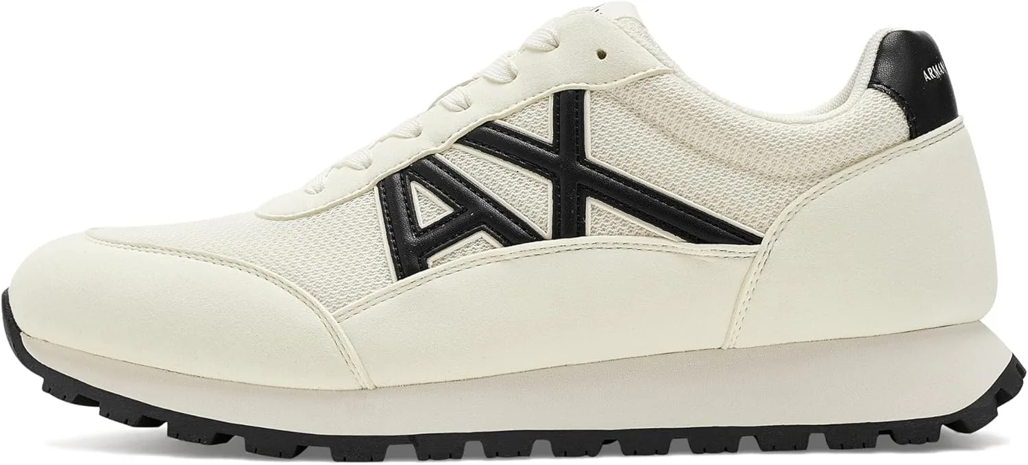 Мужские кроссовки Armani Exchange Drop, белый/черный — фото 4