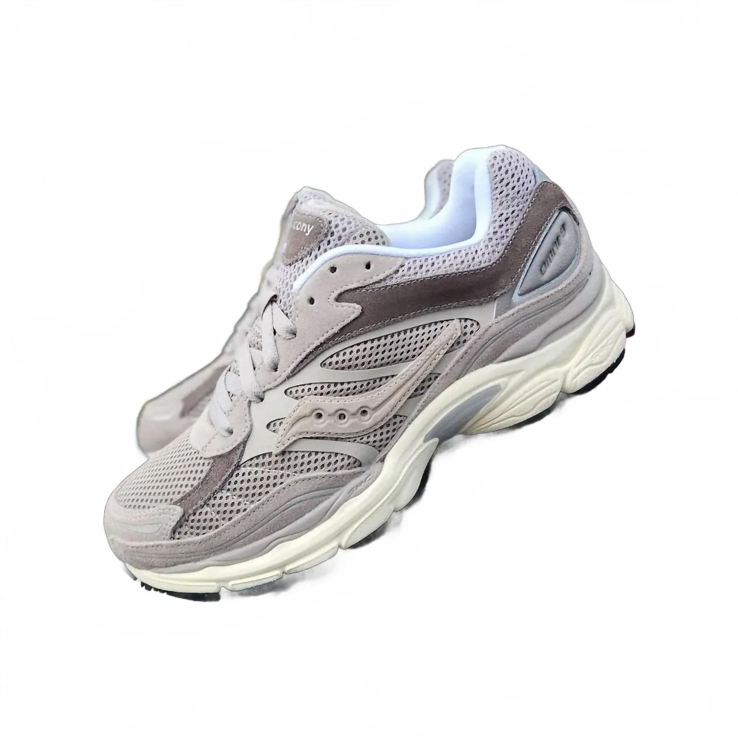 SAUCONY Мужские кроссовки Progrid Omni 9, цвет премиальный серый — фото 4