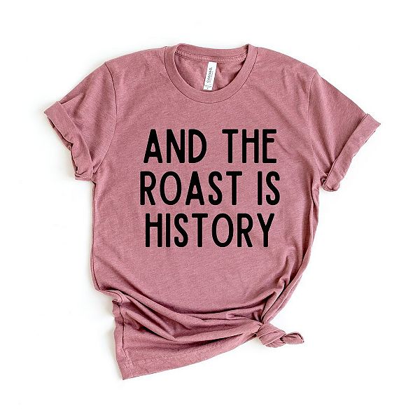 

Футболка с принтом Roast is history Simply Sage Market, Mauve, Зеленый, Футболка с принтом Roast is history Simply Sage Market, Mauve
