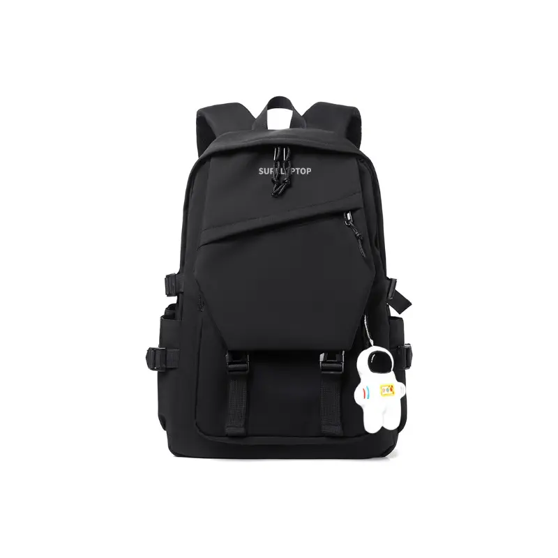 

SURELAPTOP Полиэстеровый рюкзак для ноутбука унисекс разноцветный, Classic Black