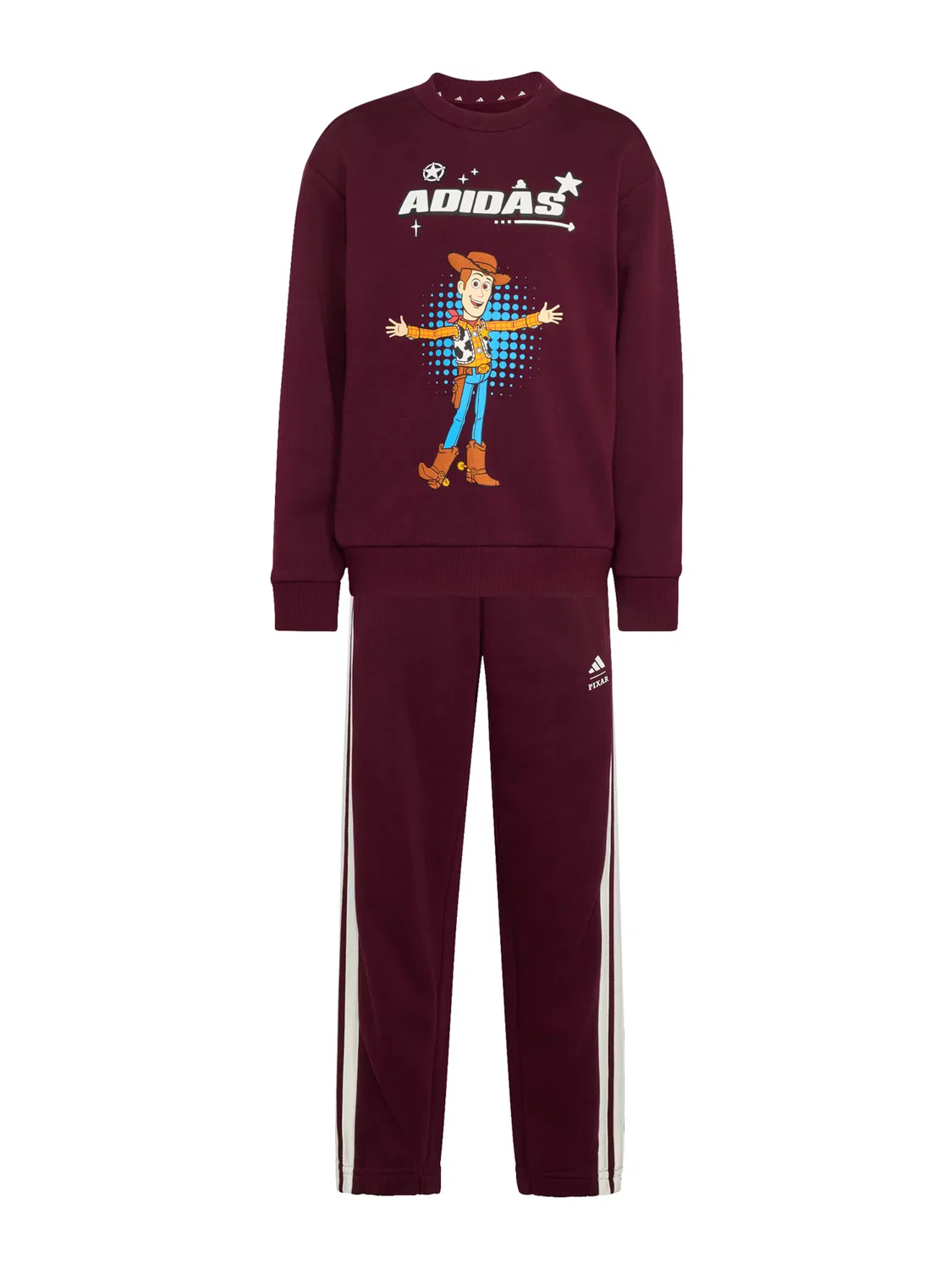 Спортивный комплект Adidas Sportswear темно-красного цвета