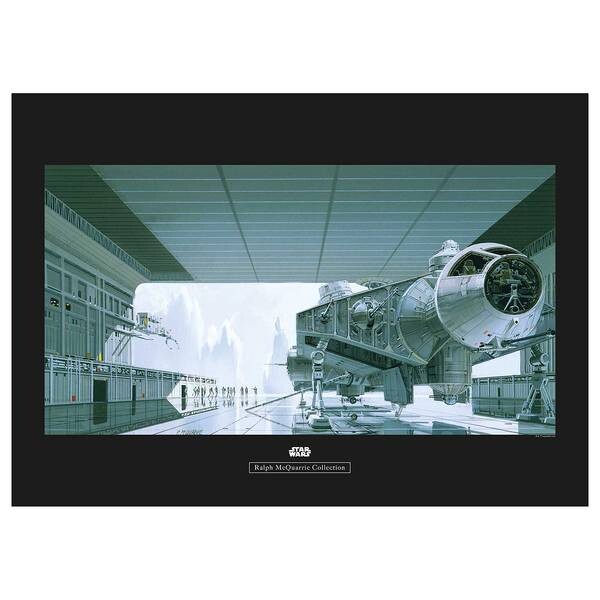 

Фреска Komar Star Wars Hangar Shuttle, серый