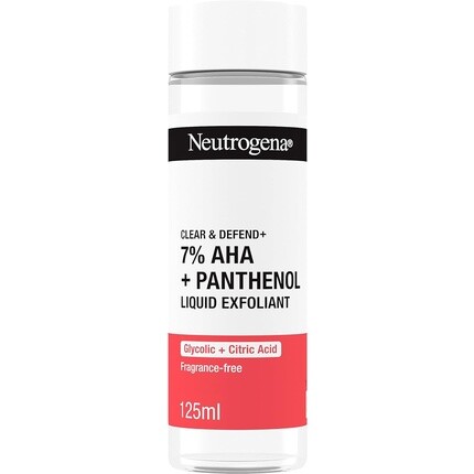 

Жидкий эксфолиант Neutrogena Clear & Defend+ с AHA и пантенолом