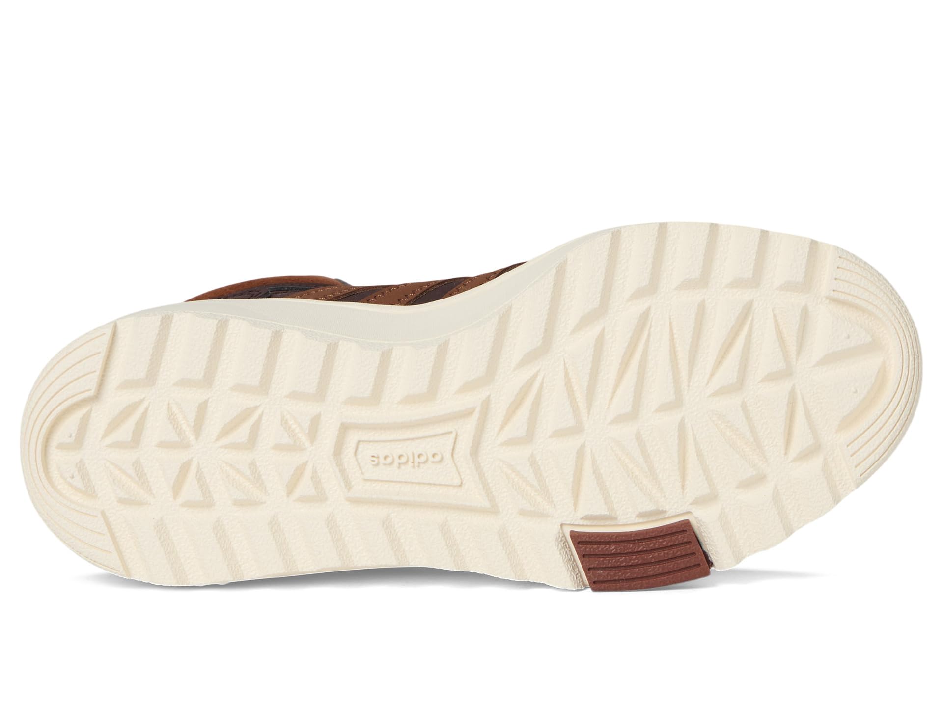 Кроссовки adidas Kids Hoops 4.0 Mid Top Shoes, цвет Shadow Brown/Supplier Colour/Off White — фото 3