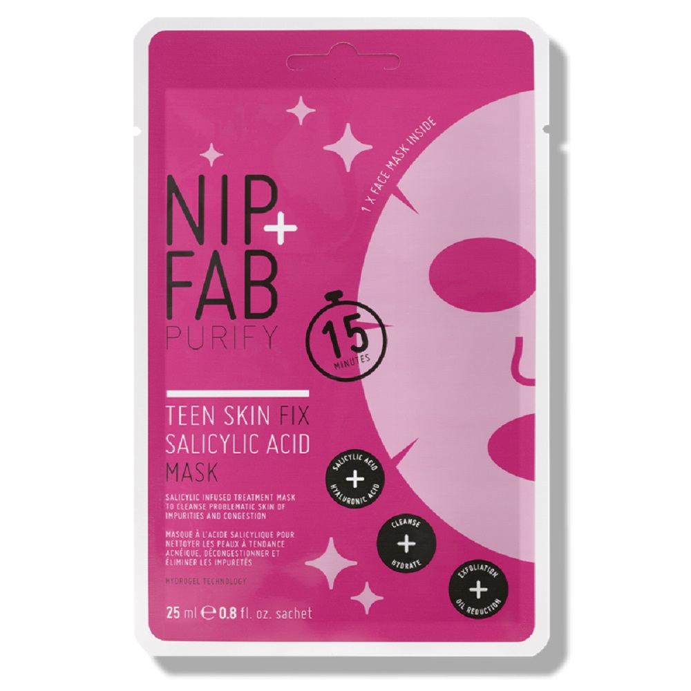 

Питательная маска для лица salicylic fix sheet mask Nip+Fab, вес 10 гр.