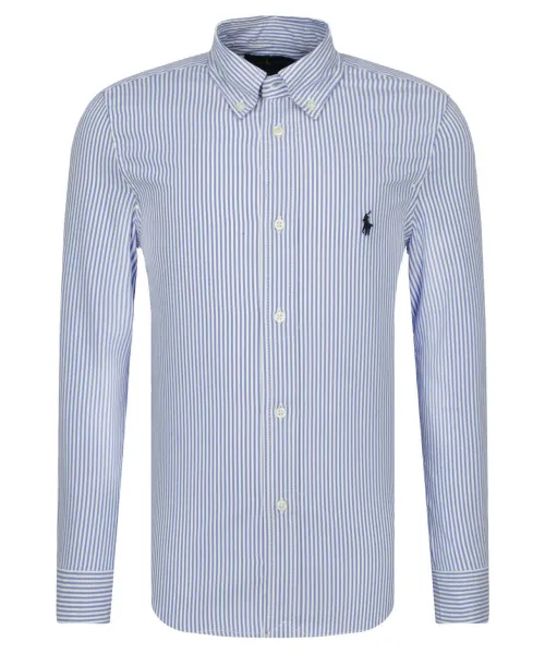 

Рубашка Slim fit Polo Ralph Lauren, синий