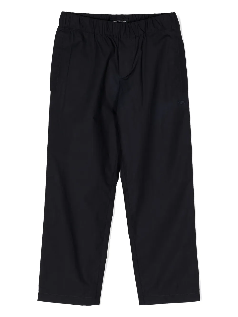 

Брюки с эластичным поясом Emporio Armani Kids, синий