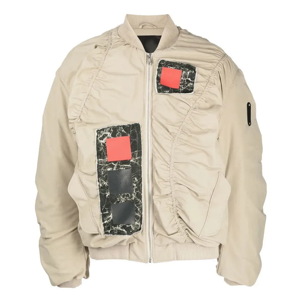 

Куртка cubist ruched bomber jacket 'dark stone' A-Cold-Wall*, серый
