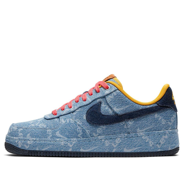 

Кроссовки by you x levi's air force 1 low 'exclusive denim' Nike, синий
