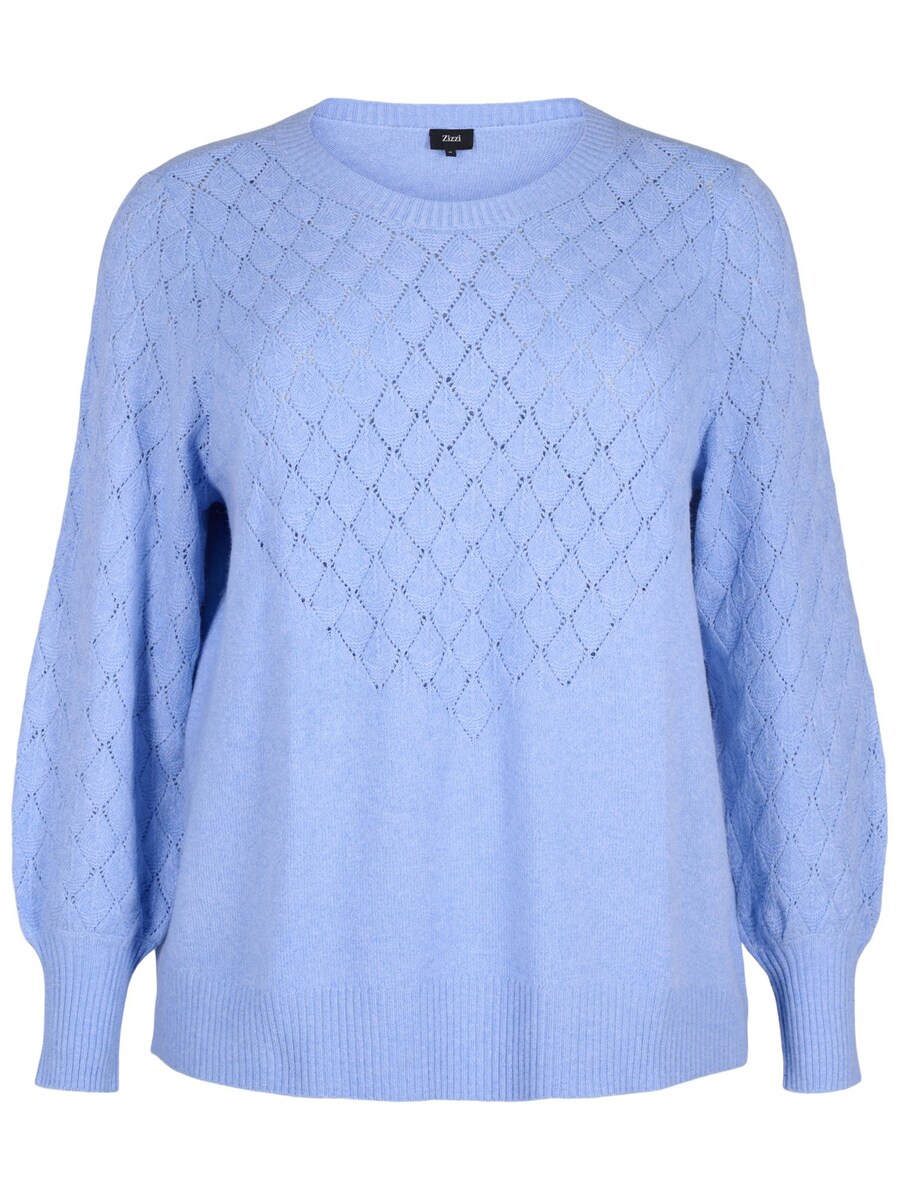 

Тонкий вязаный свитер Zizzi Sweater CASUNNY, синий