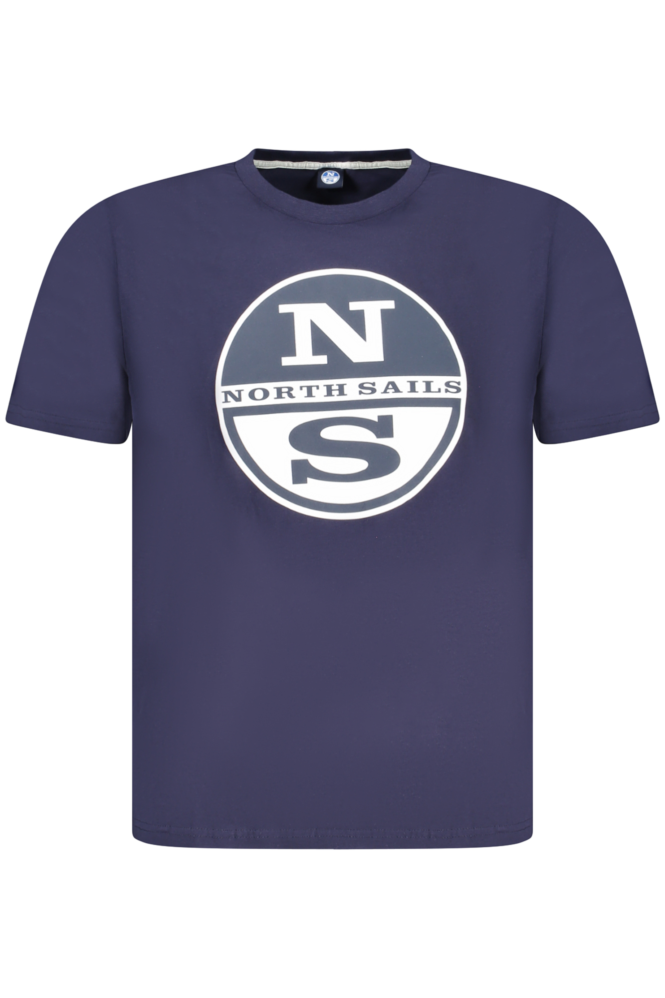 

Футболка мужская North Sails хлопковая с большим логотипом, синий