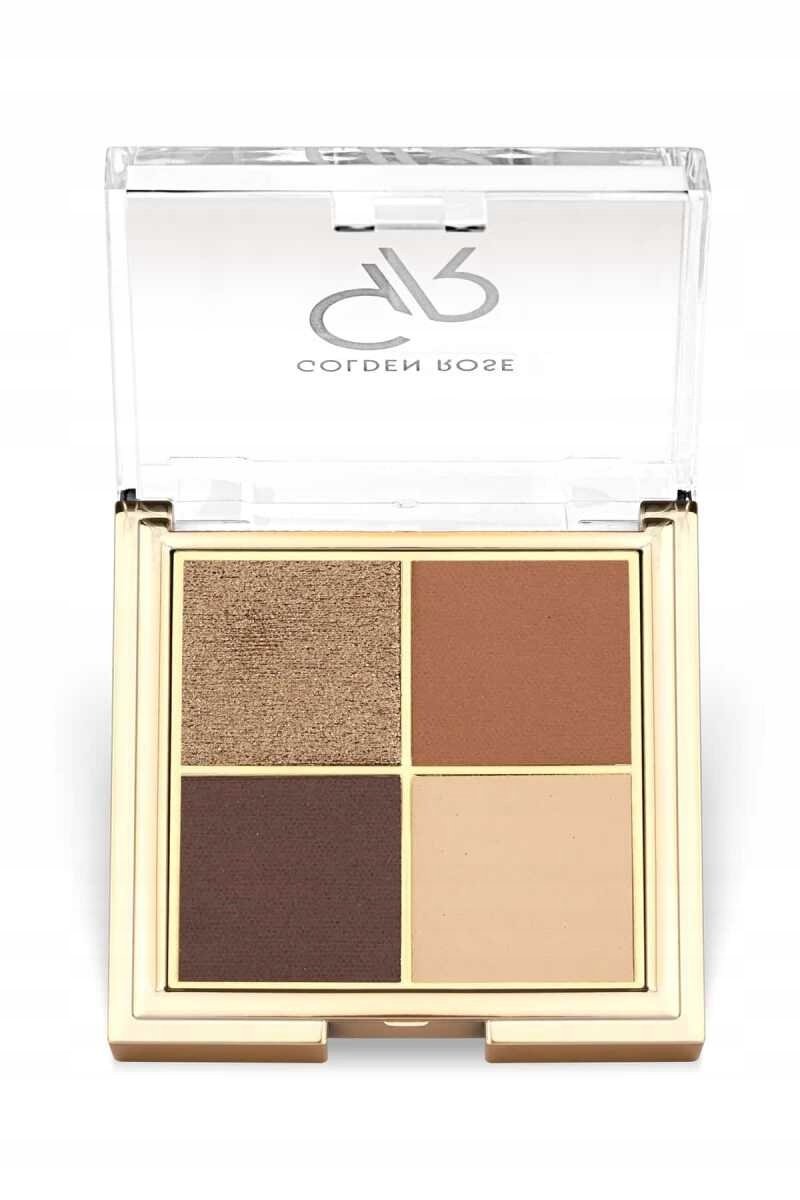 

ПАЛЕТКА ТЕНЕЙ ДЛЯ ВЕК GOLDEN ROSE QUATTRO 04