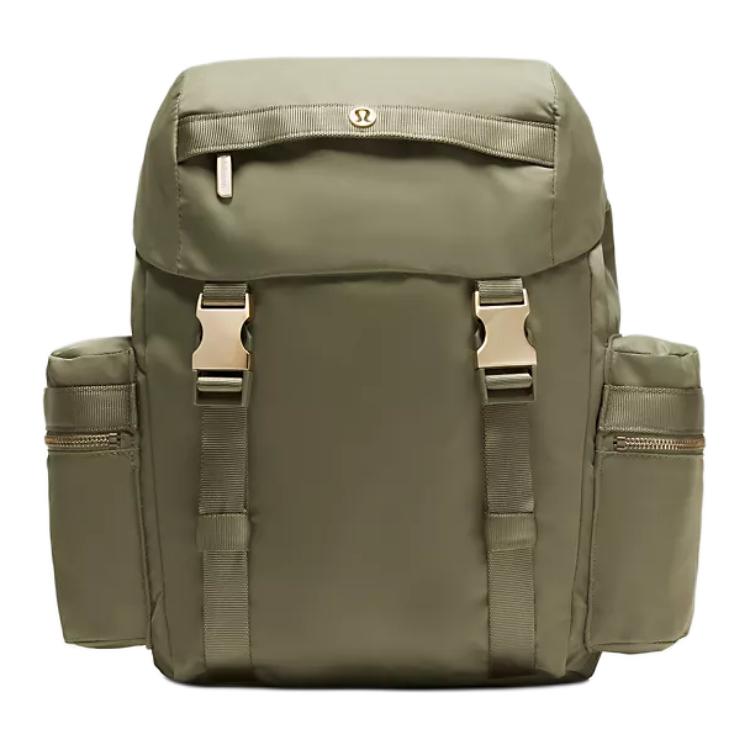 

Lululemon Нейлоновый рюкзак мини унисекс с лавровым листом, Laurel Leaf