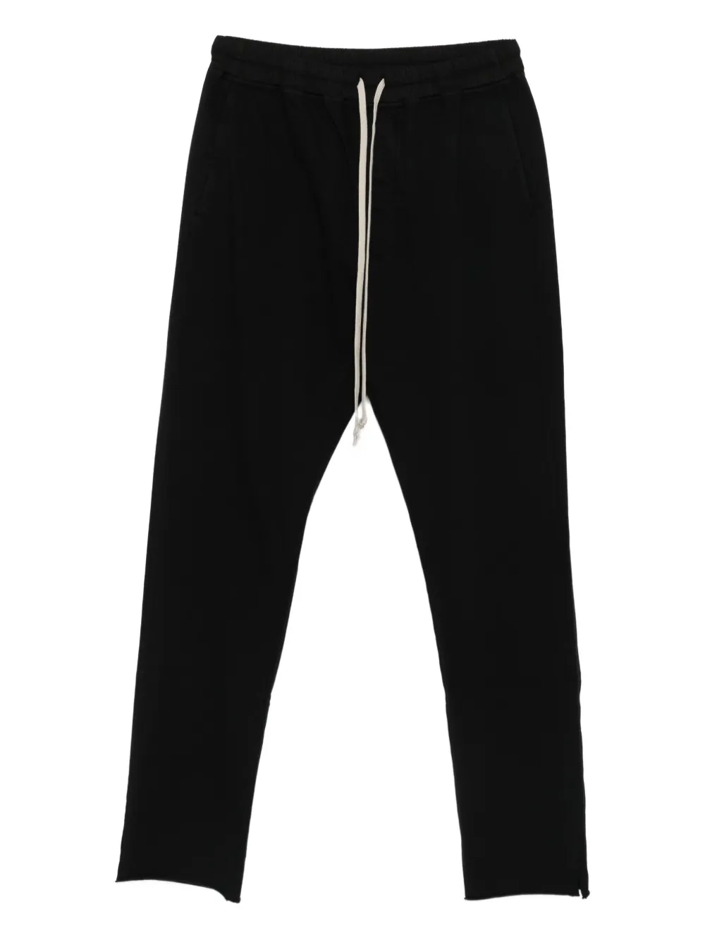 

Спортивные брюки с бахромой и завязками Rick Owens DRKSHDW, черный