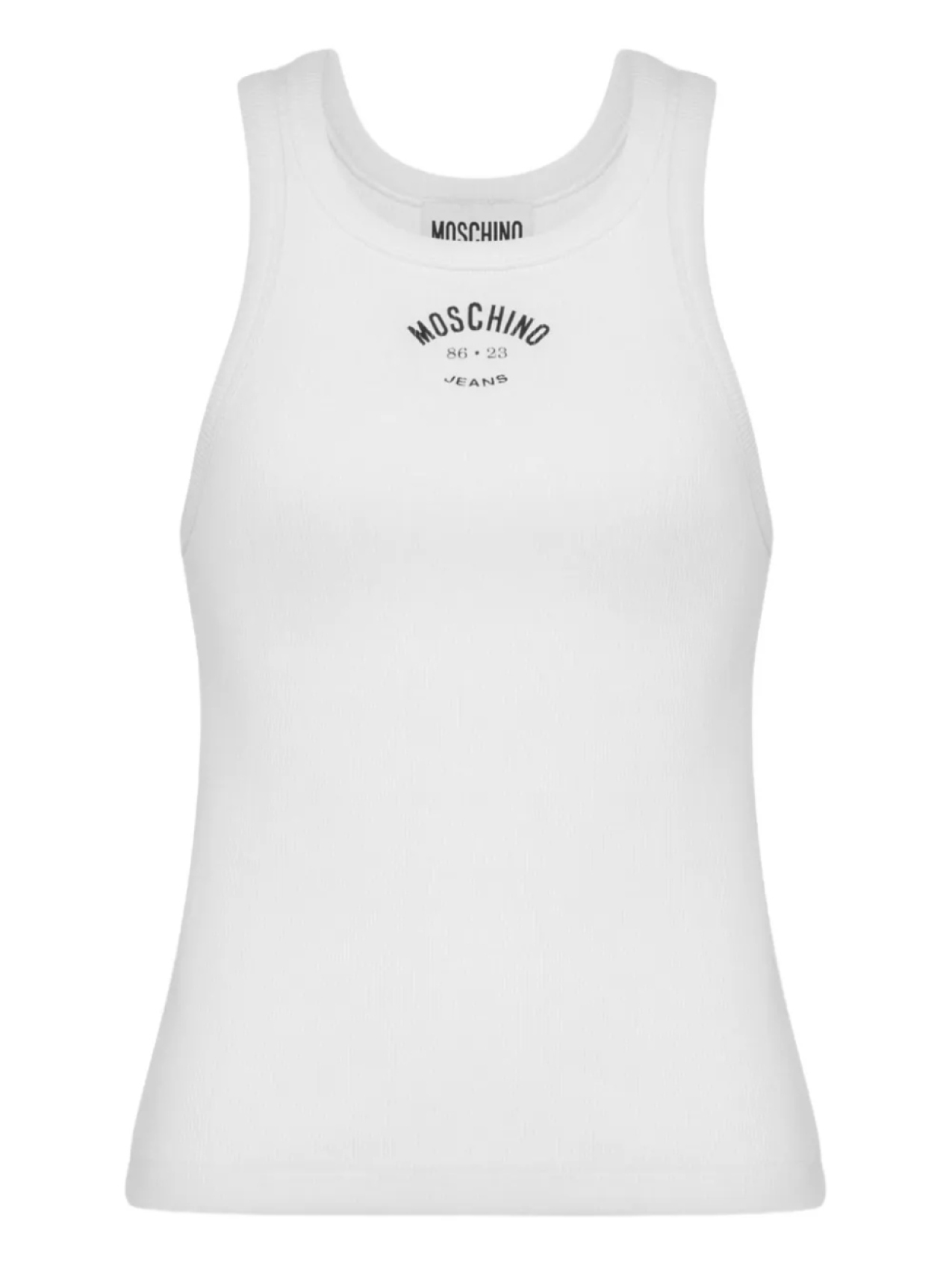 

MOSCHINO JEANS топ без рукавов, белый