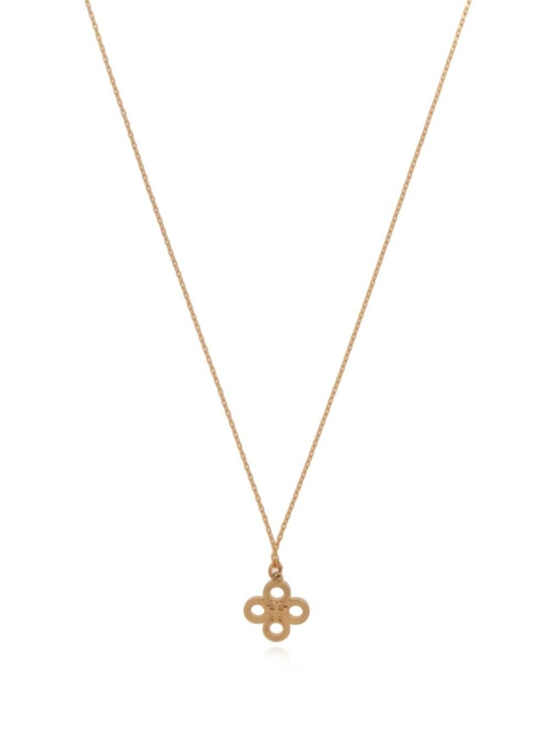 

Ожерелье из цепочек с подвеской-цветком Tory Burch, золотой