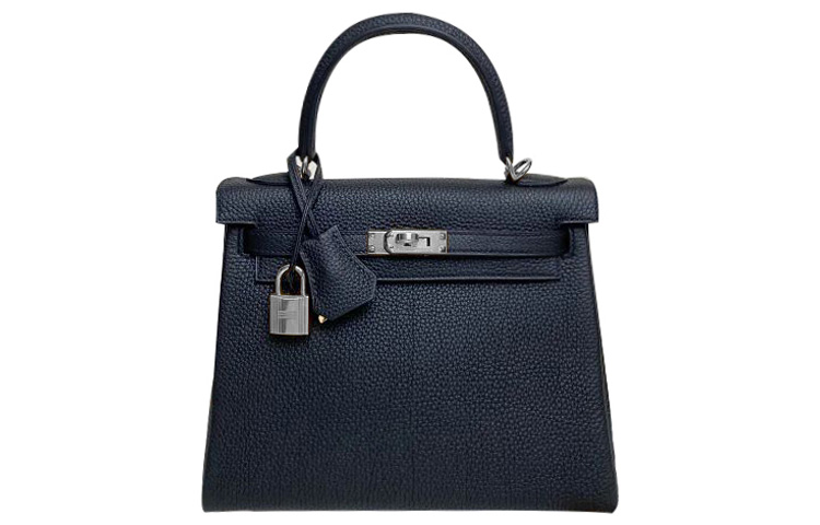 

Кожаная сумка Kelly Togo от HERMES для женщин Нуар Черный