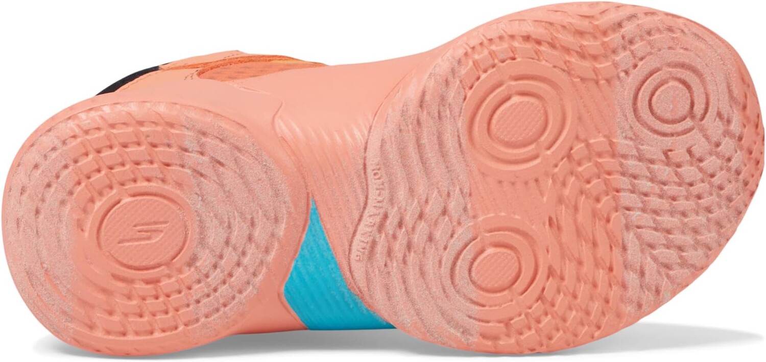 Кроссовки SKECHERS KIDS Skx Court Hype, цвет Orange/Multi — фото 3