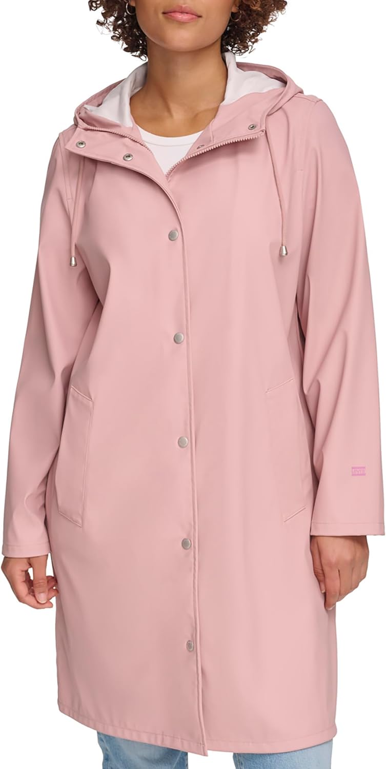 

Levi's Женская классическая парка с капюшоном от дождя, Rose