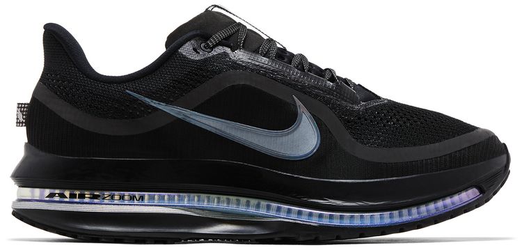 

Кроссовки Nike Pegasus Premium 'Black Metallic Silver', черный