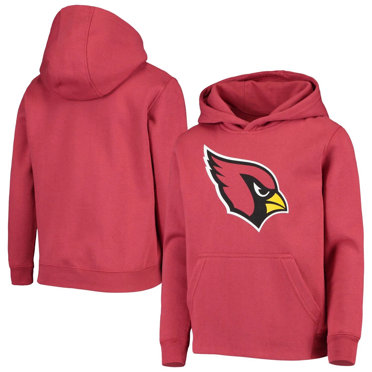 

Пуловер с капюшоном и логотипом команды Youth Cardinal Arizona Cardinals Primary Team Outerstuff