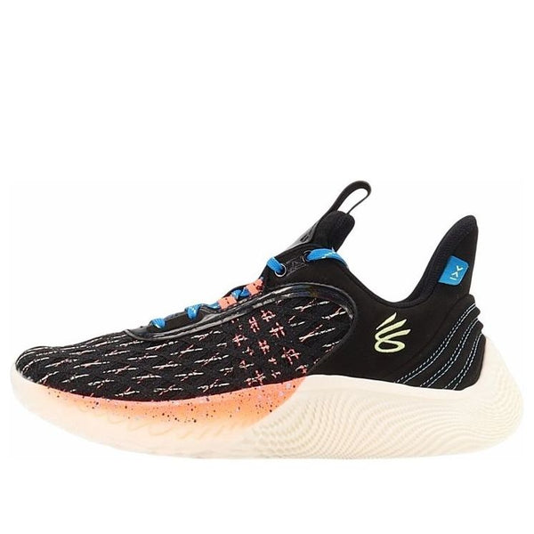 

Кроссовки curry flow 9 'light show' Under Armour, черный