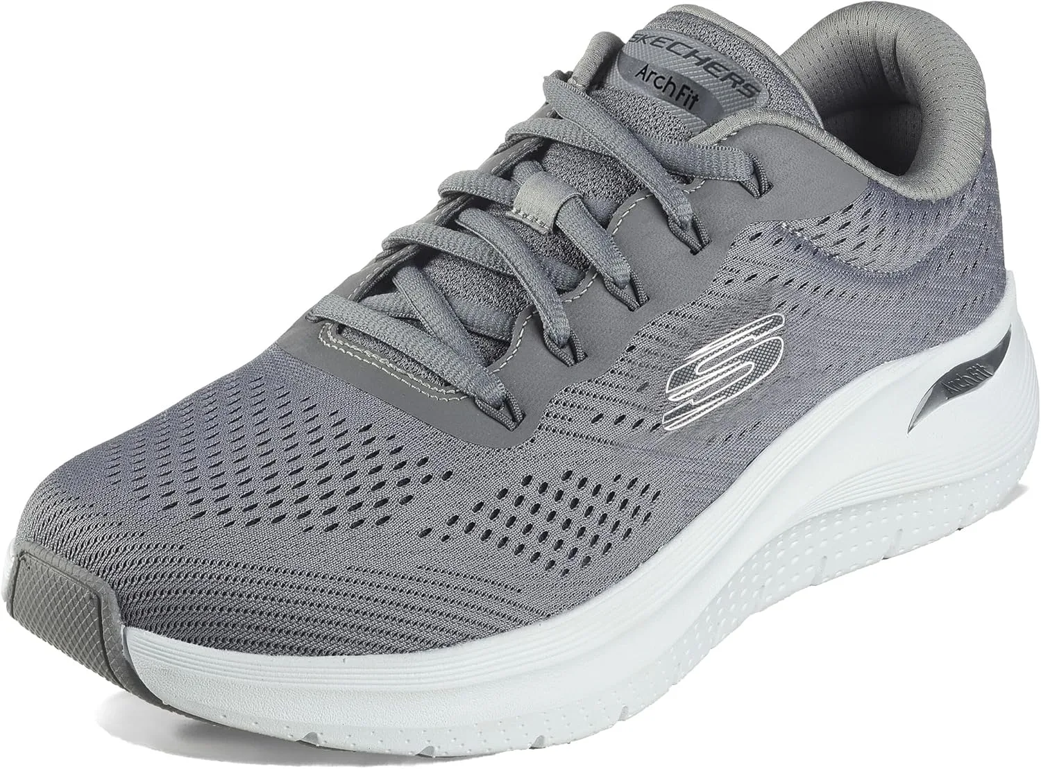 Мужские кроссовки Skechers 232462-wbk, серый