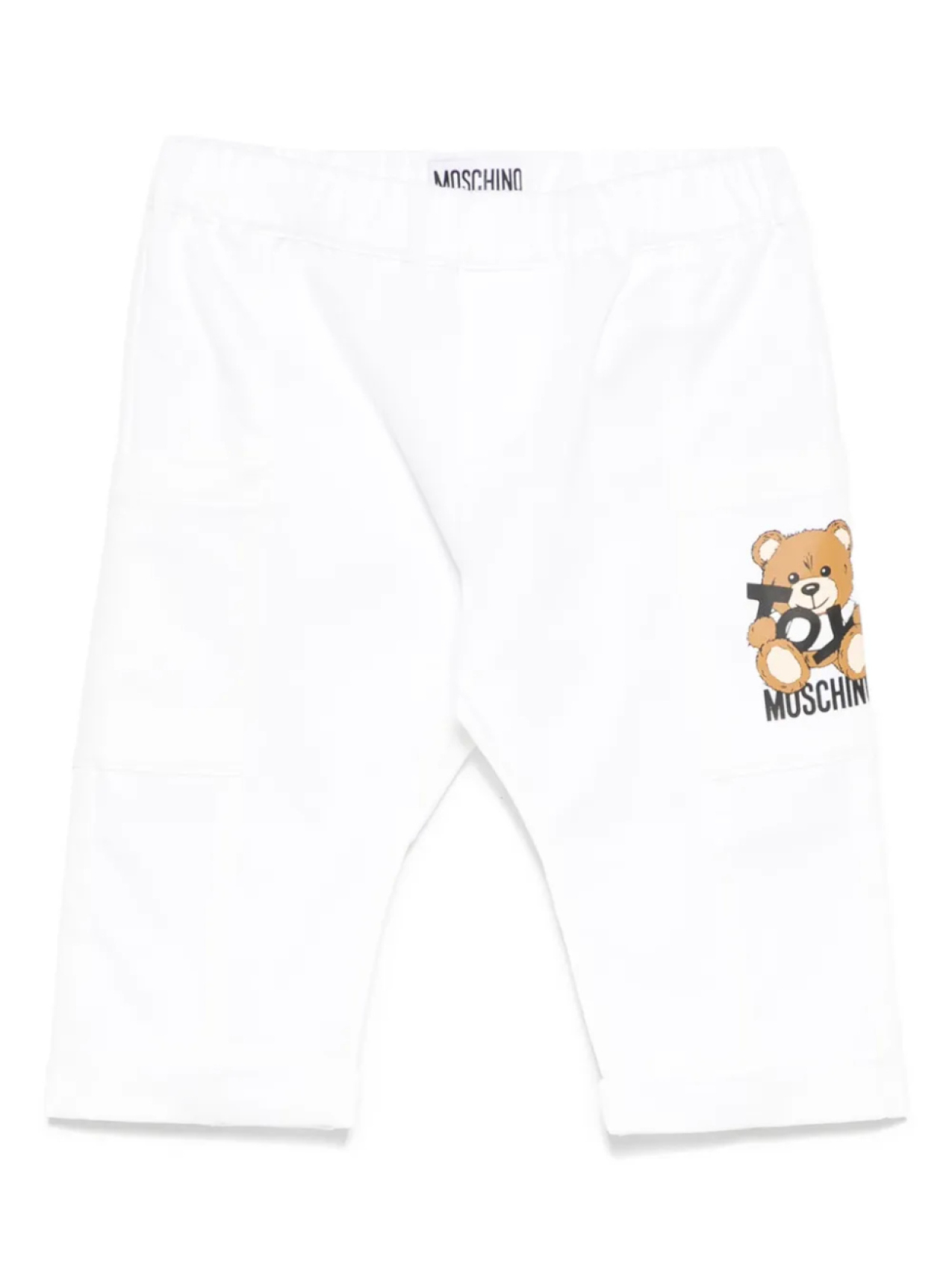 

Moschino Kids брюки Teddy Bear, белый