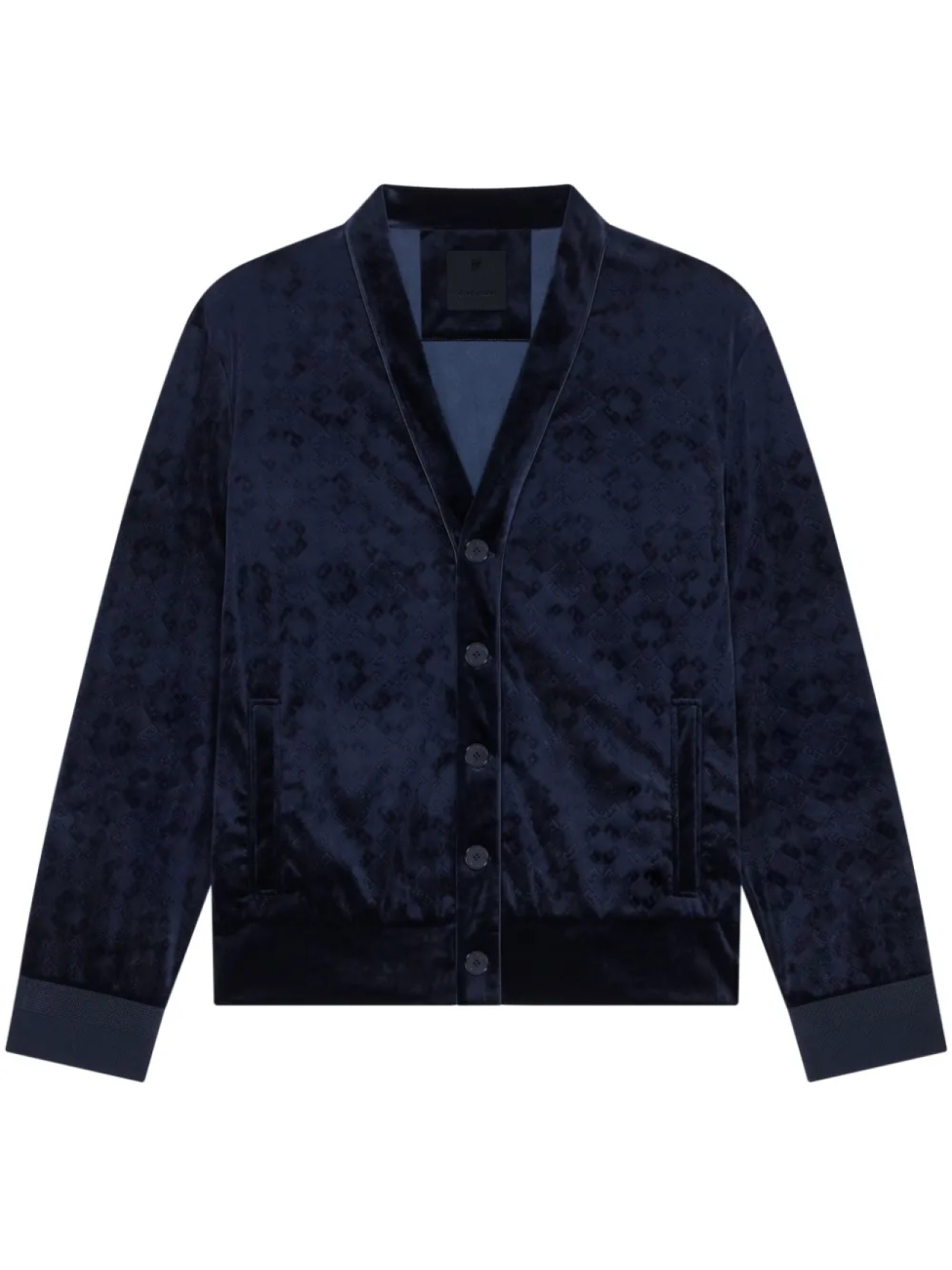 

Бархатный кардиган Givenchy monogram 72, синий