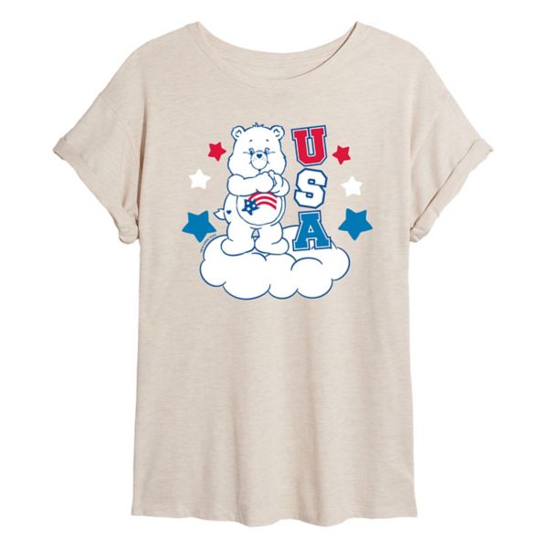 

Детская футболка Care Bears USA оверсайз Licensed Character, бежевый