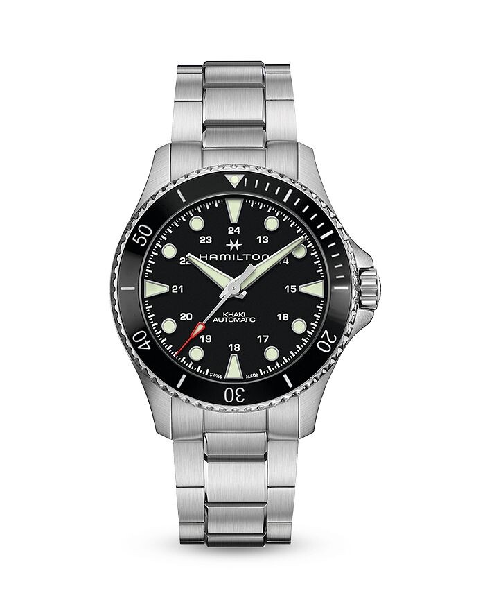 

Полевые часы Hamilton Scuba Khaki, 43 мм, черный