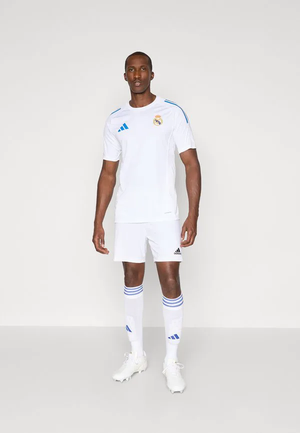 Футболка для тренировок "реал мадрид" сезона 25/26 tiro25, клубная форма. Adidas Performance, White — фото 2