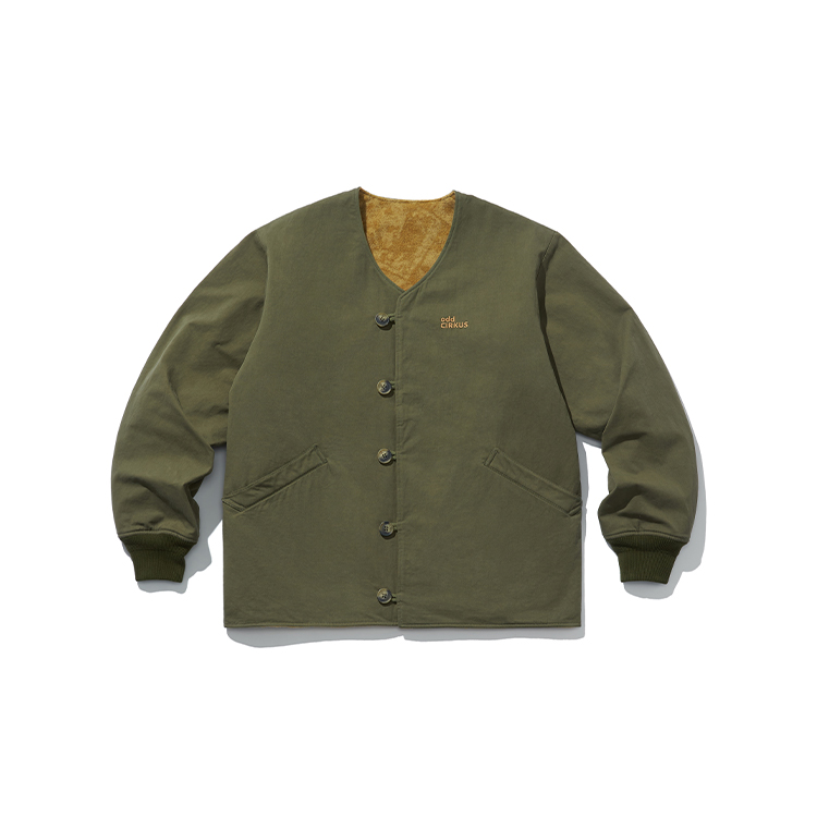 

ODDCIRKUS Куртка FW24 унисекс армейского зеленого цвета, Army Green