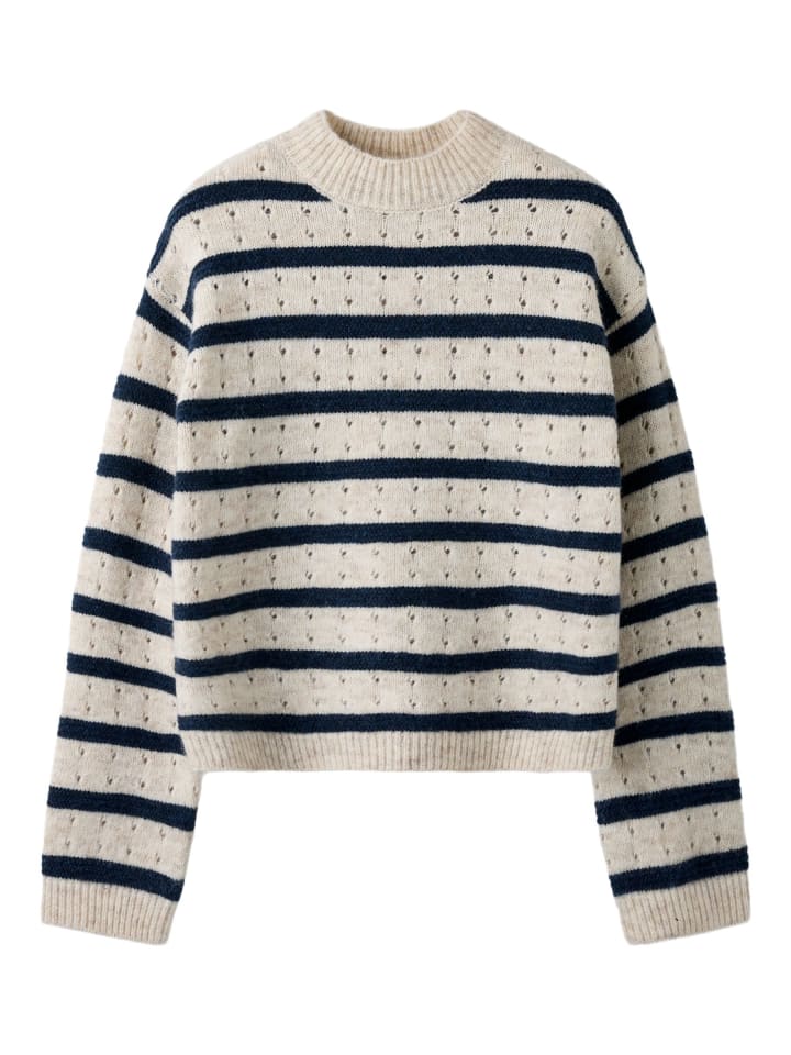 

Name it Вязаный свитер в сочетании с темно-синим блейзером