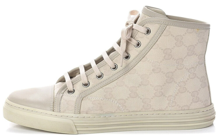 Женские кеды Gucci, слоновая кость