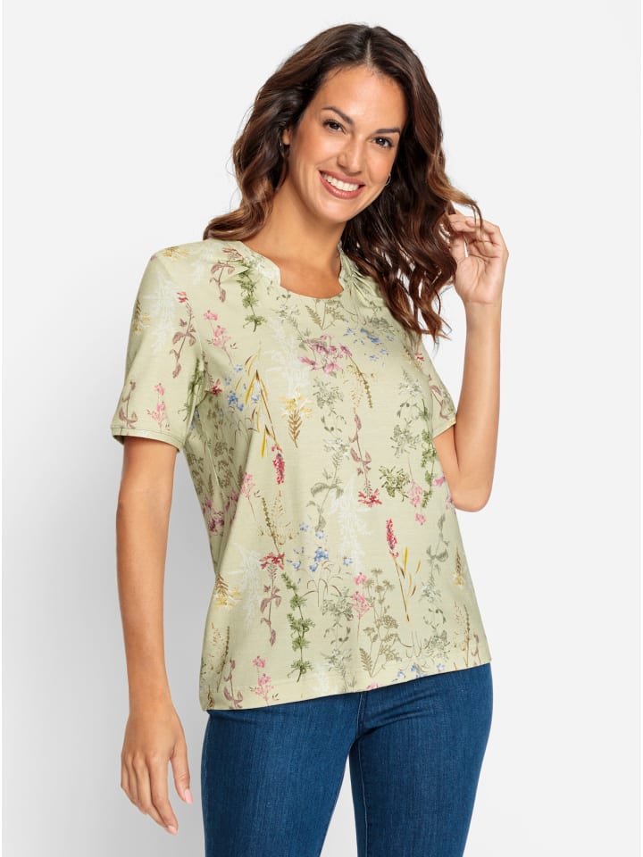 

Рубашка с короткими рукавами с фисташковым принтом WITT WEIDEN